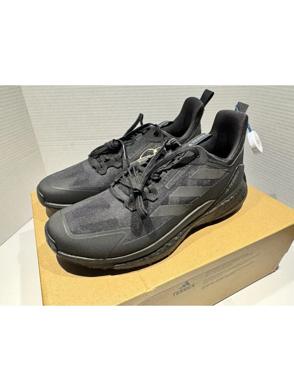 Adidas Terrex Free Hiker 2 Low - Men’s Size 11.5 - Core Black/Grey - Brand New!